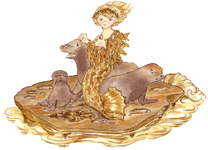 Mermaid with Seals