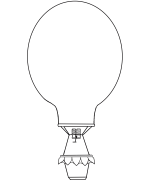 Petal Basket Balloon