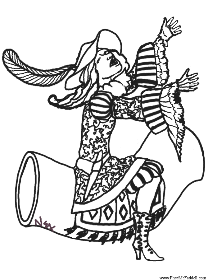 macaroni coloring pages - photo #17