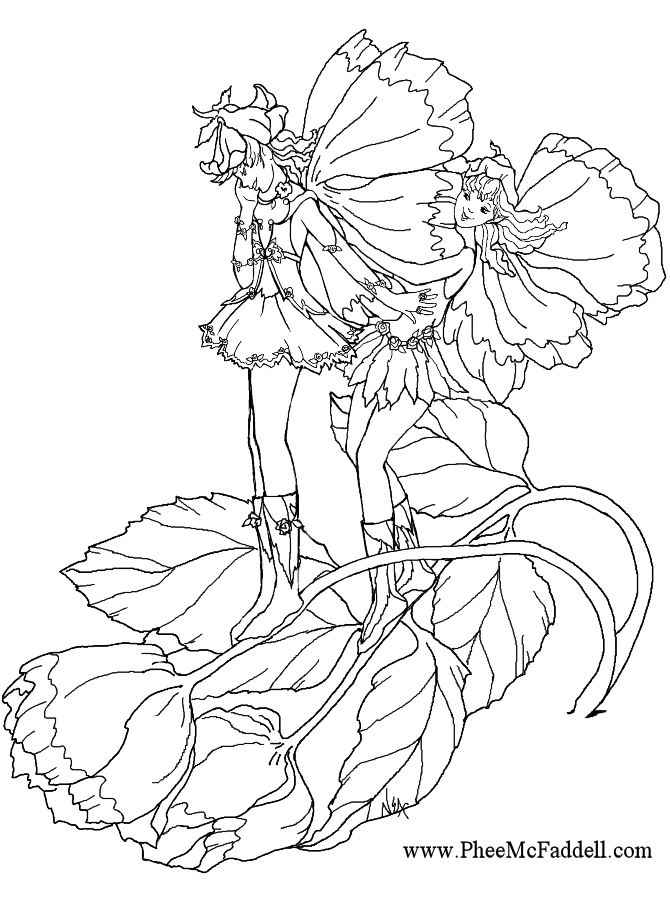 mcphee fairy coloring pages - photo #25