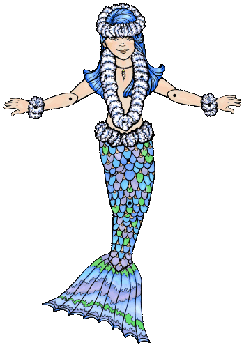 Mira Mermaid Puppet and Coloring Page