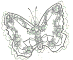 Three Butterflies coloring Project