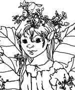Color The Spring Elf