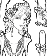 Mystie Puppet Coloring Page