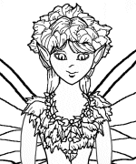 Fairy Puppet Coloring Pages