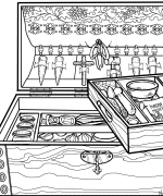 Satchel Coloring Page