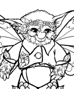 First Fairy Coloring Page