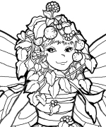 First Fairy Coloring Page